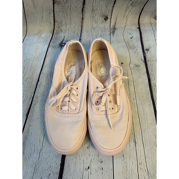Pink Vans Authentic Sneaker M5 W6.5 - Picture 1 of 4